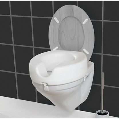 Εικόνα της Ανυψωτικό κάθισμα τουαλέτας SECURA λευκό, WENKO