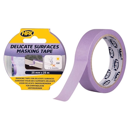 Εικόνα της HPX 25mm x 25m ΧΑΡΤΟΤΑΙΝΙΑ ΒΑΦΗΣ WASHI 4800 ΓΙΑ ΕΥΑΙΣΘΗΤΕΣ ΕΠΙΦΑΝΕΙΕΣ