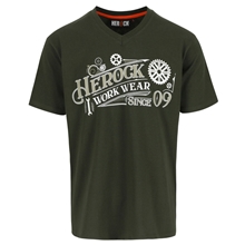 Εικόνα από BARBER T-SHIRT SHORT SLEEVES DARK KHAKI XL
