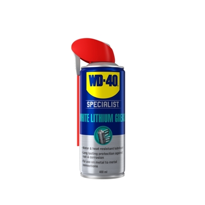 Εικόνα της WD-40 Specialist White Lithium Grease Spray 400ml Σπρέι λευκού γράσου