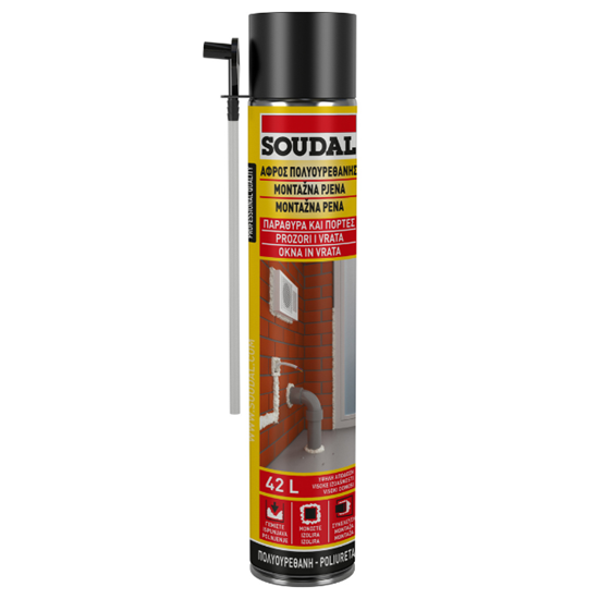 Εικόνα από Αφρός PU χειρός 42l 750ml, Soudal