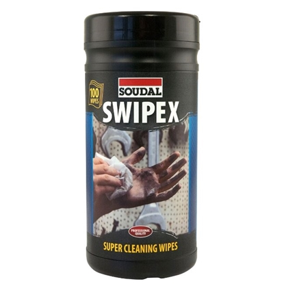 Εικόνα της Swipex υγρά μαντηλάκια καθαρισμού γενικής χρήσης 100τεμ, Soudal