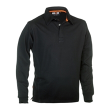 Εικόνα από TROJA POLO LONG SLEEVES BLACK S