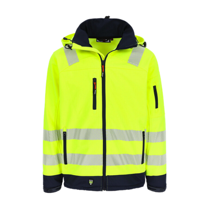 Εικόνα της ΑΝΤΑΝΑΚΛΑΣΤΙΚΟ SHOFTSELL ΜΠΟΥΦΑΝ HIGH VIZ GREGOR ΚΙΤΡΙΝΟ/NAVY