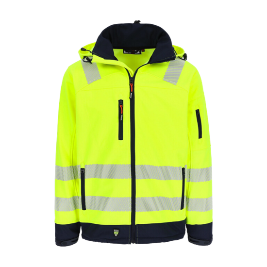 Εικόνα από ΑΝΤΑΝΑΚΛΑΣΤΙΚΟ SHOFTSELL ΜΠΟΥΦΑΝ HIGH VIZ GREGOR ΚΙΤΡΙΝΟ/NAVY