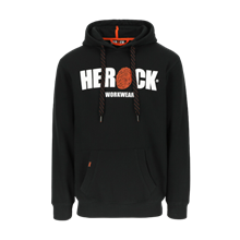 Εικόνα από HERO HOODED SWEATER BLACK XS