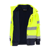 Εικόνα από ΑΝΤΑΝΑΚΛΑΣΤΙΚΟ ΜΠΟΥΦΑΝ HIGH VIZ TARVOS ΚΙΤΡΙΝΟ/NAVY