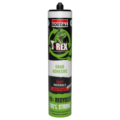 Εικόνα της Τ-Rex Heavy materials μονταζόκολλα 80% ανακυκλωμένη 300ml