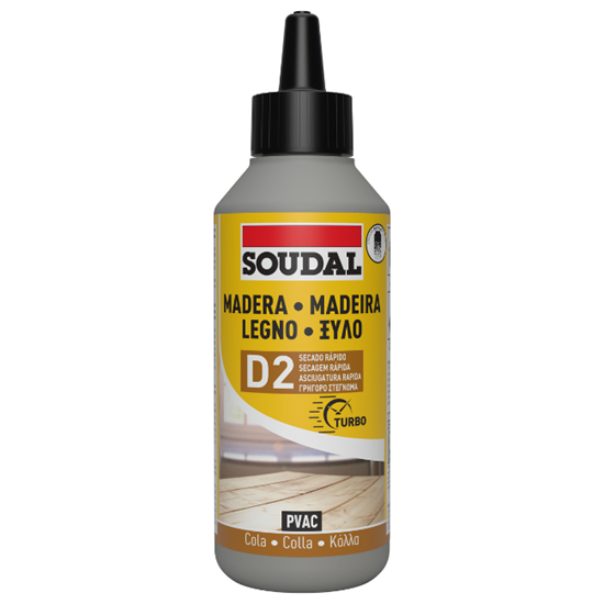 Εικόνα από Κόλλα ξύλου ταχείας πήξης D2 PVA 250gr