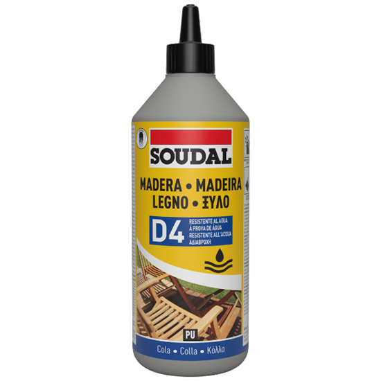 Εικόνα από Κόλλα ξύλου ταχείας πήξης D4 PU 750gr