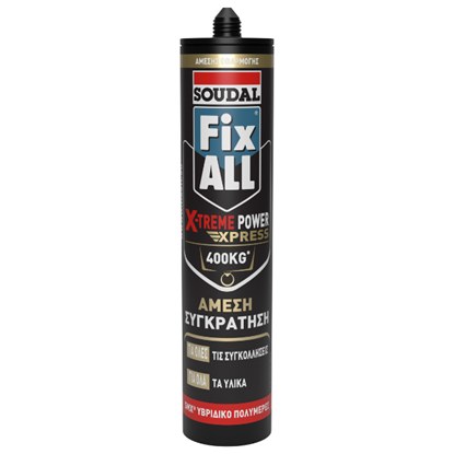 Εικόνα της Fix All X-treme Power Express Συγκολλητικό λευκό 290ml, Soudal