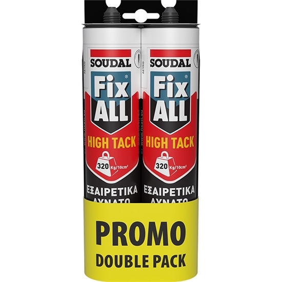 Εικόνα από PROMO PACK FIX ALL HIGH-TACK ΣΦΡΑΓΙΣΤΙΚΟ ΣΥΓΚΟΛΛΗΤΙΚΟ ΛΕΥΚΟ 290ML+290ML