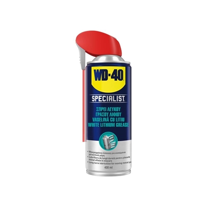 Εικόνα της WD-40 Specialist White Lithium Grease Spray 400ml Σπρέι λευκού γράσου