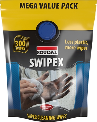 Εικόνα της Swipex mega pack υγρά μαντηλάκια καθαρισμού γενικής χρήσης 300τεμ
