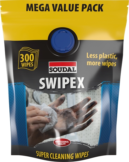 Εικόνα από Swipex mega pack υγρά μαντηλάκια καθαρισμού γενικής χρήσης 300τεμ