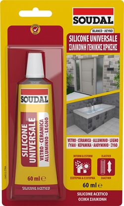 Εικόνα της Σιλικόνη γενικής χρήσης λευκή 60ml