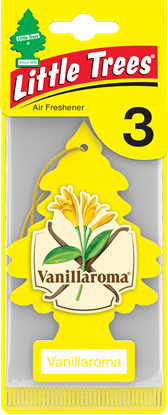 Εικόνα της Little Trees Αρωματικό δεντράκι Βανίλια - 3PACK