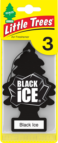 Εικόνα από Little Trees Αρωματικό δεντράκι Black Ice - 3PACK